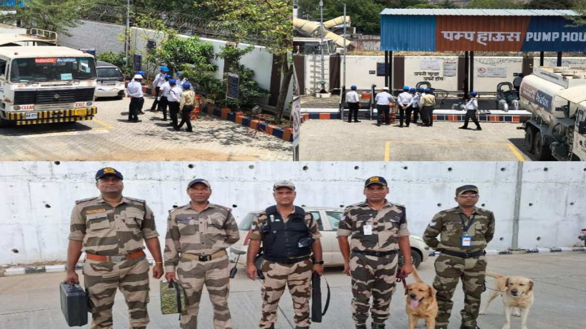 एंटी-हाईजैक मॉक ड्रिलः भोपाल एयरपोर्ट पर आतंकियों से किस तरीके से निपटे इसको लेकर की गई मॉक ड्रील
