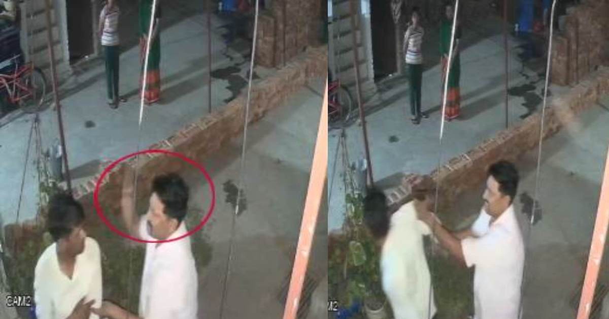 ‘बाबा’ का पुलिस वाला गुंडा! रिटायर फौजी पर दरोगा ने बरसाए थप्पड़ पर थप्पड़, देखें कानून के रखवाले का कांड का  VIDEO