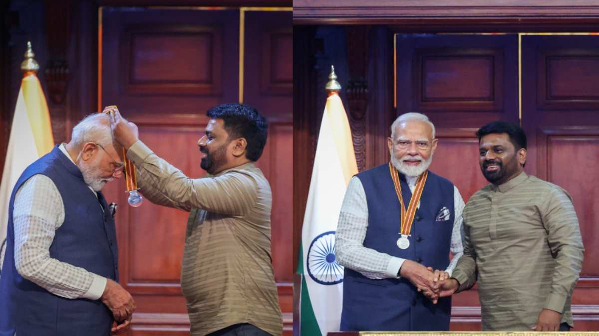‘श्रीलंका मित्र विभूषण’ से सम्मानित हुए PM मोदी, बोले- ये 140 करोड़ भारतीयों का सम्मान