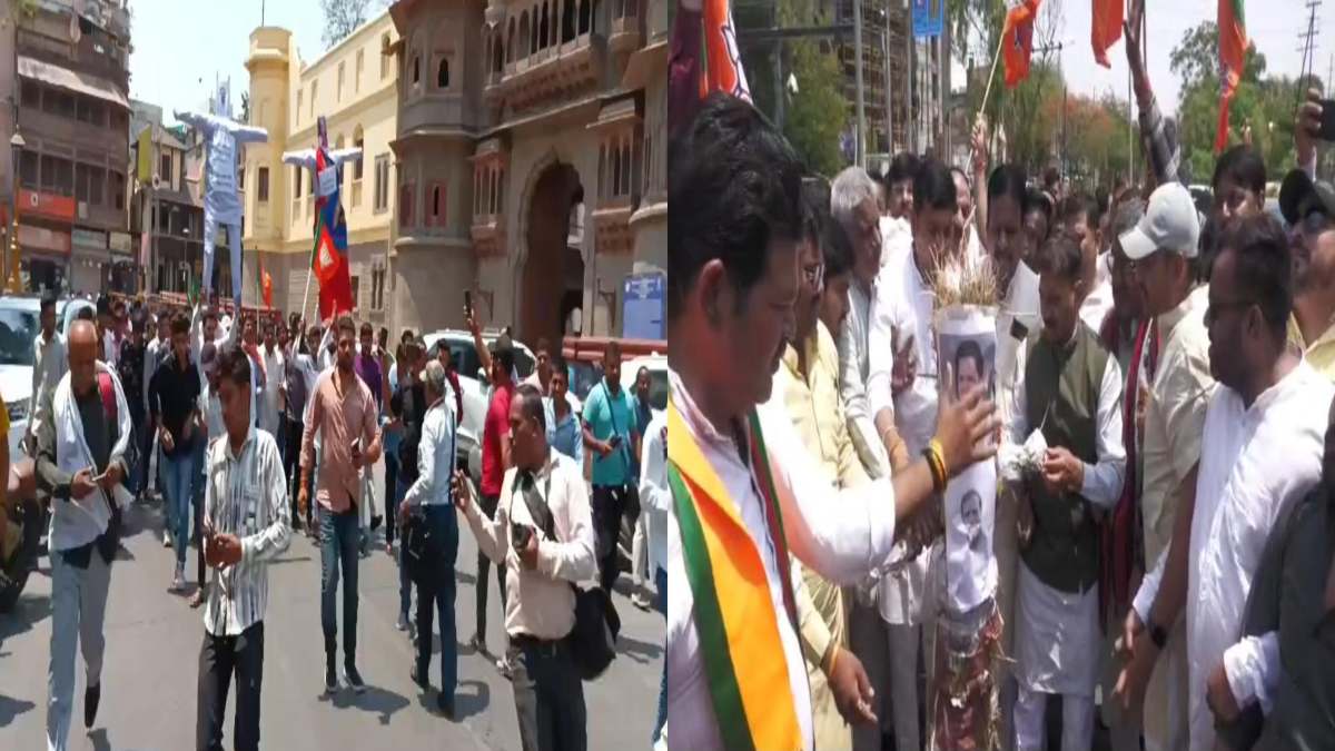नेशनल हेराल्ड मामले में BJP का हल्लाबोल: भोपाल-इंदौर और ग्वालियर में युवा मोर्चा का प्रदर्शन, सोनिया-राहुल गांधी का फूंका पुतला