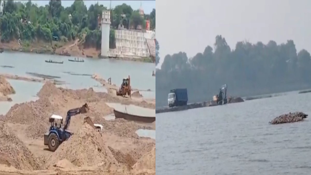 किसको कितना कमीशन जाता है? नर्मदा नदी का सीना चीर रहे माफिया, बेखौफ कर रहे रेत खनन, कहीं अधिकारियों की मिलीभगत तो नहीं?