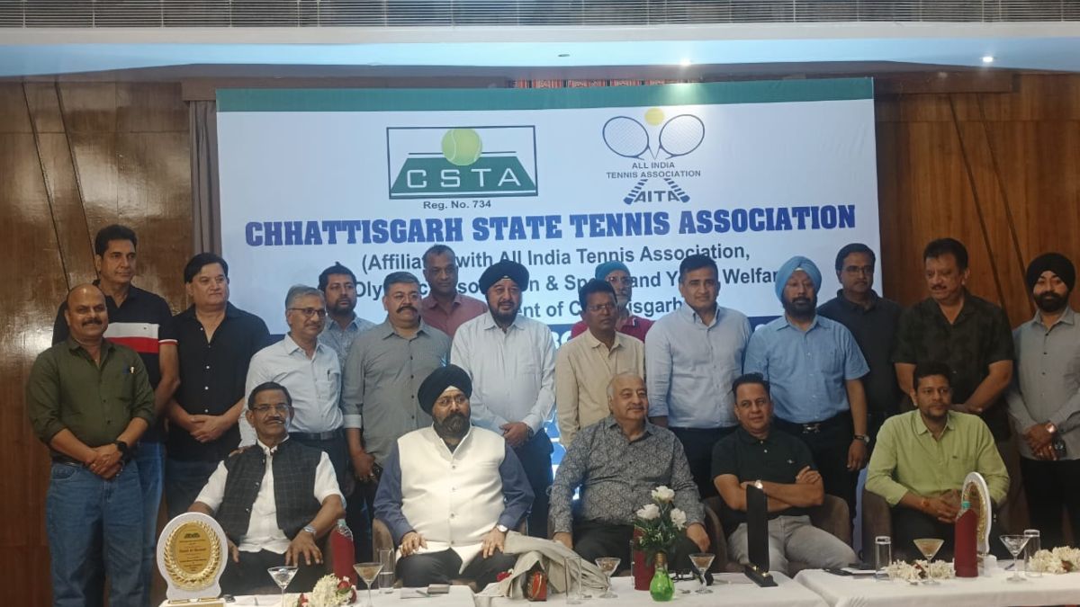 छग प्रदेश टेनिस संघ की नई कार्यकारिणी की घोषणा, सर्वसम्मति से डॉ. हिमांशु द्विवेदी चुने गए अध्यक्ष