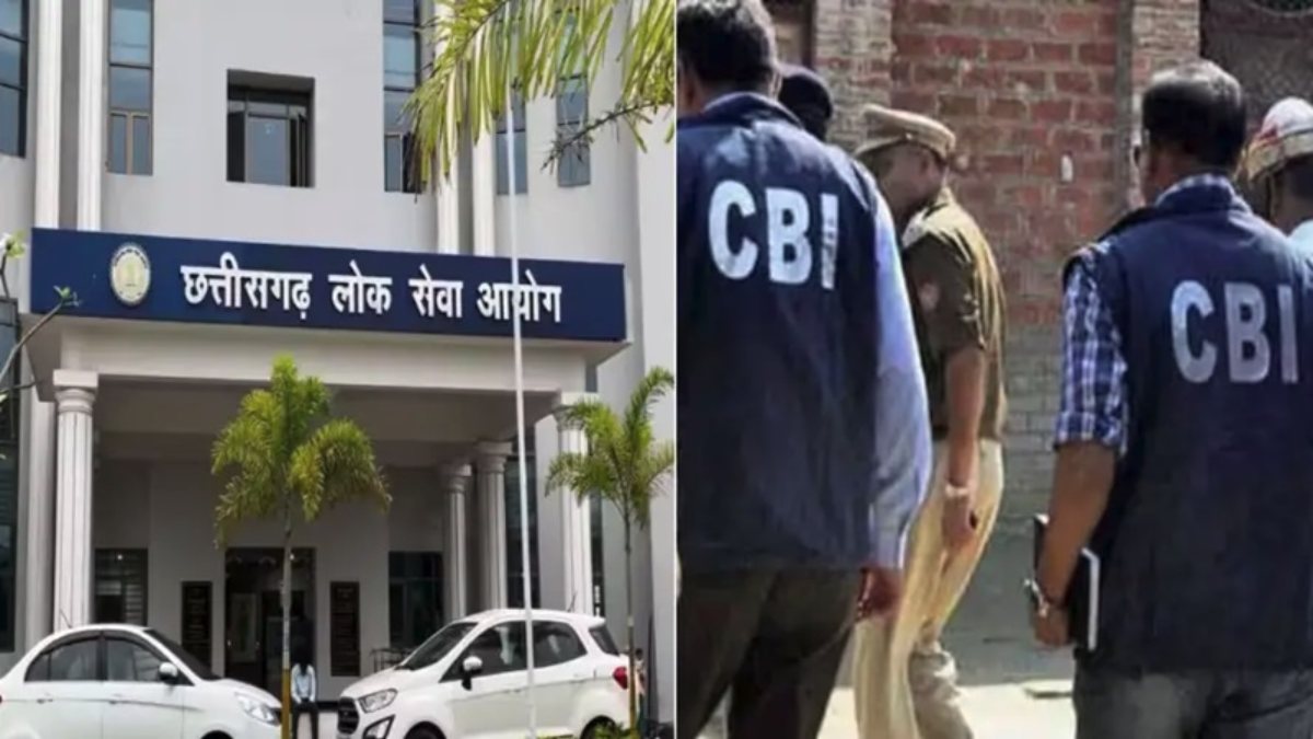 CGPSC घोटाले में CBI की बड़ी कार्रवाई, रायपुर और महासमुंद में 5 ठिकानों पर एक साथ छापेमारी, कई अहम दस्तावेज जब्त