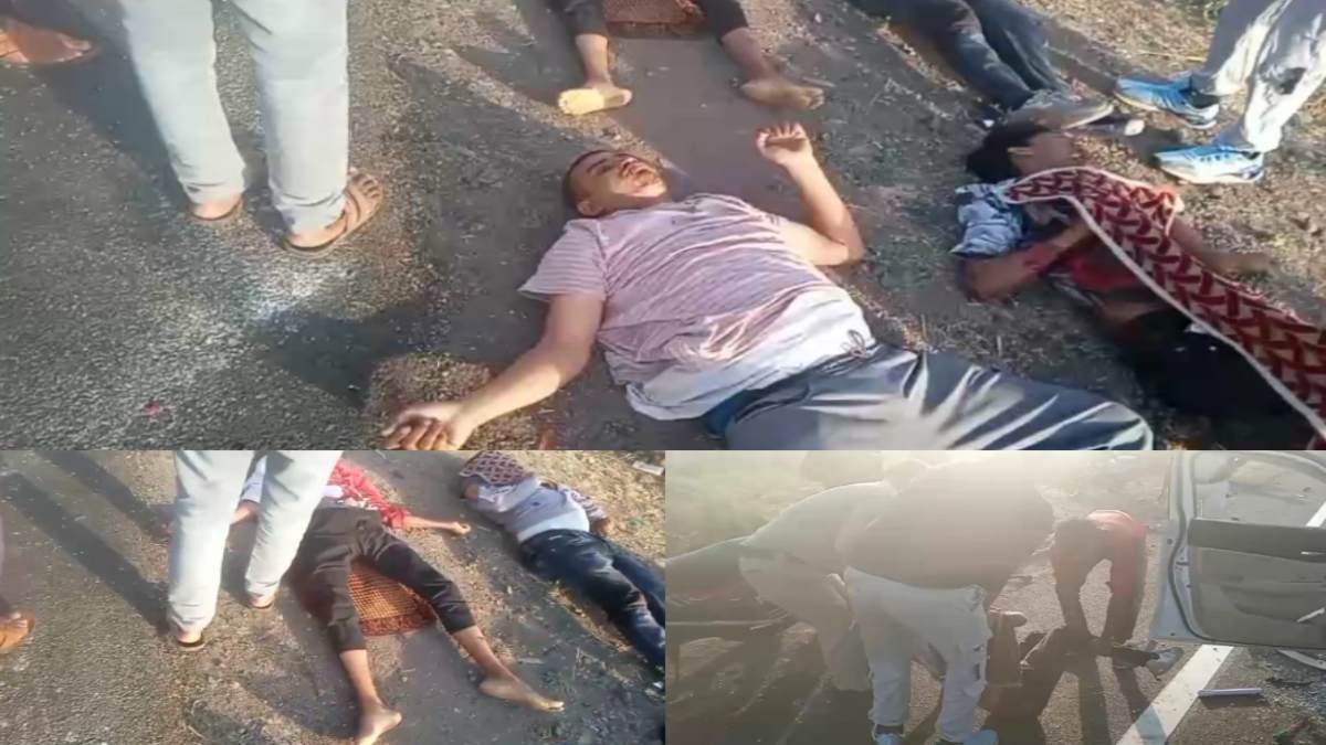 MP में एक और भीषण सड़क हादसा: काल के गाल में समा गए 4 लोग, शादी समारोह में शामिल होने जा रहे थे सभी