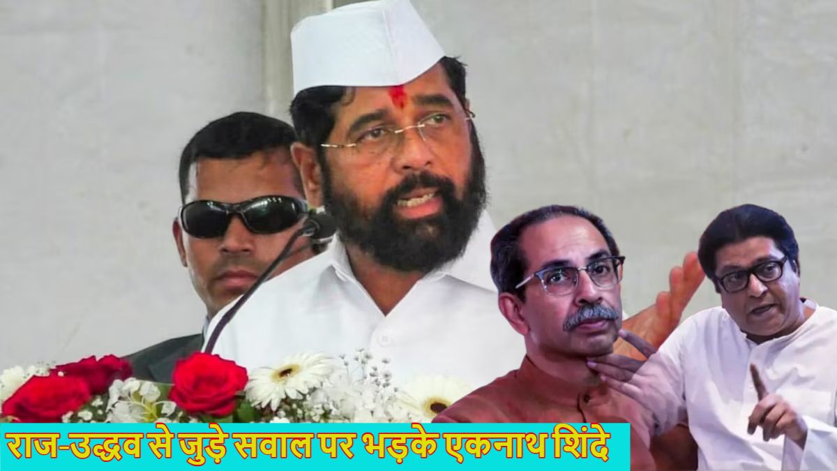 ‘छोड़ो यार, काम की बात करो…’, राज-उद्धव ठाकरे के एकसाथ आने के सवाल पर भड़के डिप्टी CM एकनाथ शिंदे