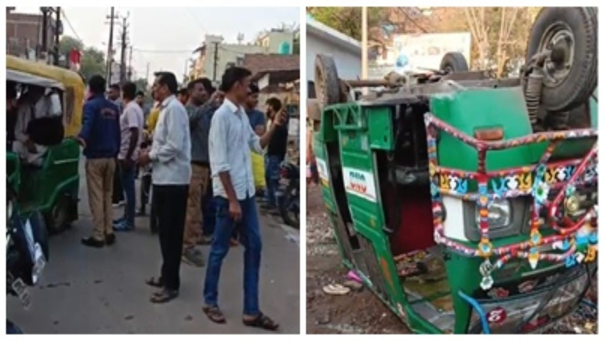 BREAKING: श्रद्धालुओं से भरा टेंपो पलटा, मची चीख-पुकार, 12 घायल, तीन की हालत गंभीर  