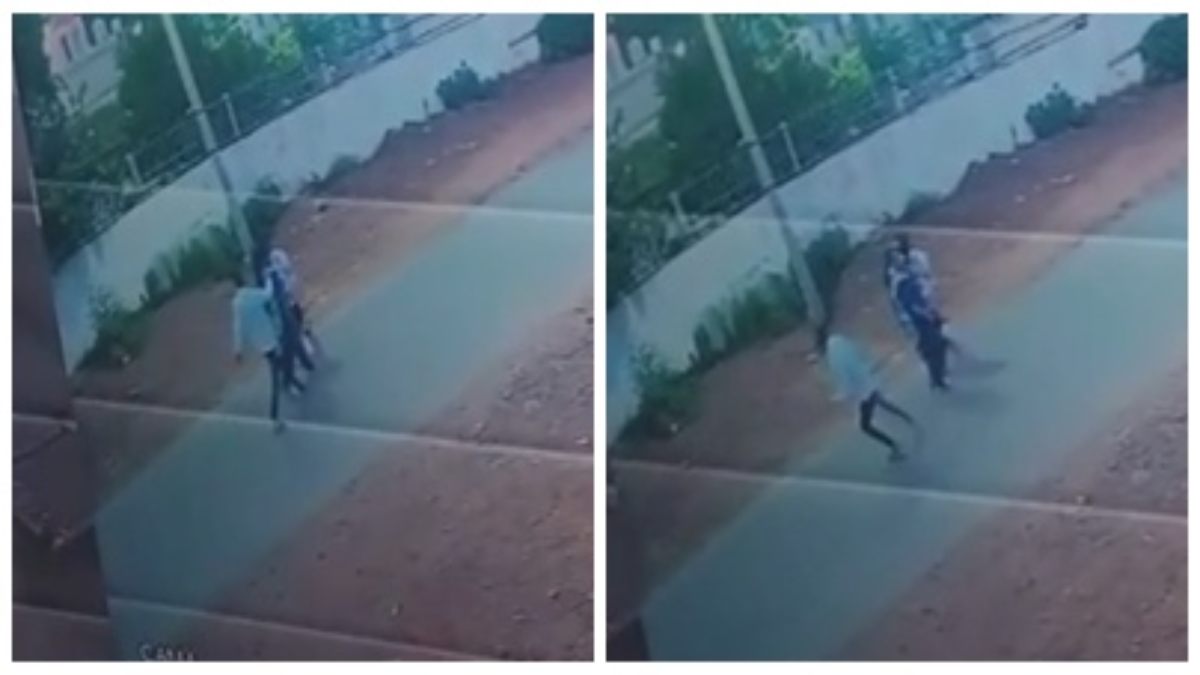 दूध लेने निकली महिला से लूट: बदमाश ने झपट्टा मार कर गले से छीनी सोने की चेन, वारदात CCTV में कैद  