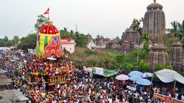 अशोकाष्टमी के अवसर पर आज भुवनेश्वर में भगवान लिंगराज की रुकुना रथ यात्रा