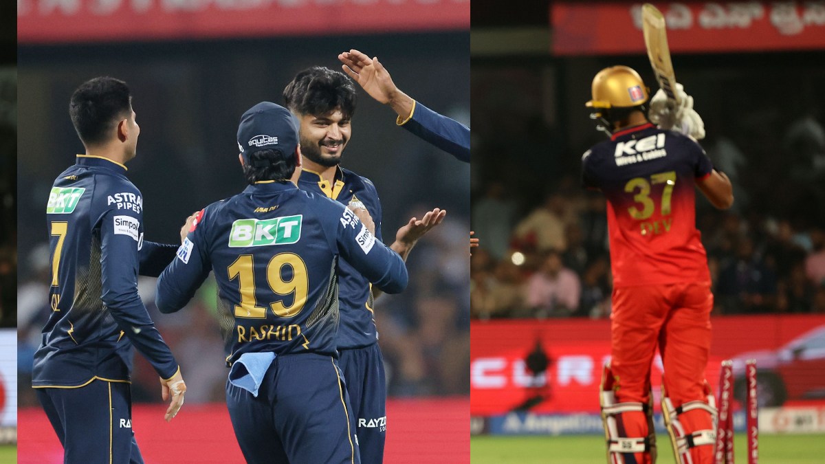 IPL 2025 : RCB के बड़े नामों ने फैंस को किया निराश, लिविंगस्टन और डेविड की ताबड़तोड़ बल्लेबाजी, सिराज ने 3 विकेट झटके, GT को मिला 170 रन का लक्ष्य