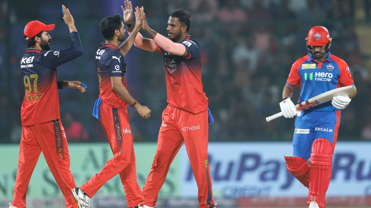 IPL 2025 : दिल्ली कैपिटल्स ने रॉयल चैलेंजर्स बेंगलुरु को 163 रन का दिया लक्ष्य, केएल राहुल ने बनाए 44 रन, भुवनेश्वर कुमार को मिले 3 विकेट