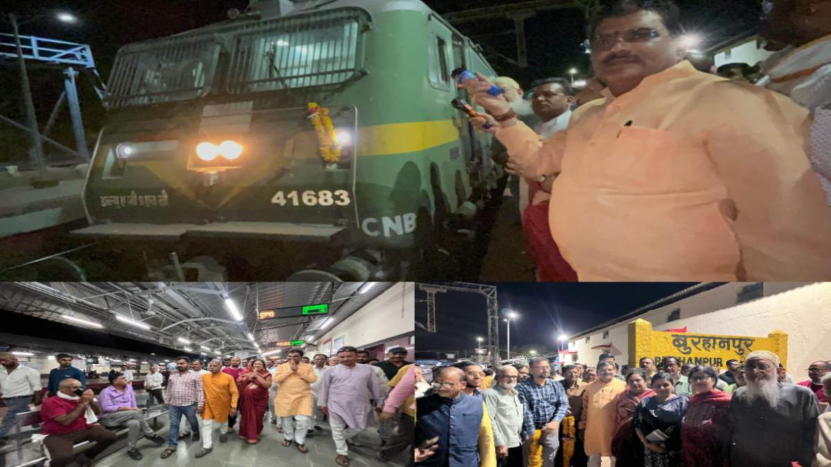 एक और ट्रेन स्टॉपेज की सौगात: अब बुरहानपुर में भी रुकेगी यह ट्रेन, सांसद ने पीएम मोदी और रेल मंत्री का जताया आभार