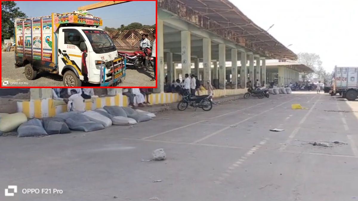 मौत की मंडी! नीमच में लोडिंग टेम्पो ने किसान को कुचल डाला, मंदसौर से उपज लेकर आया था