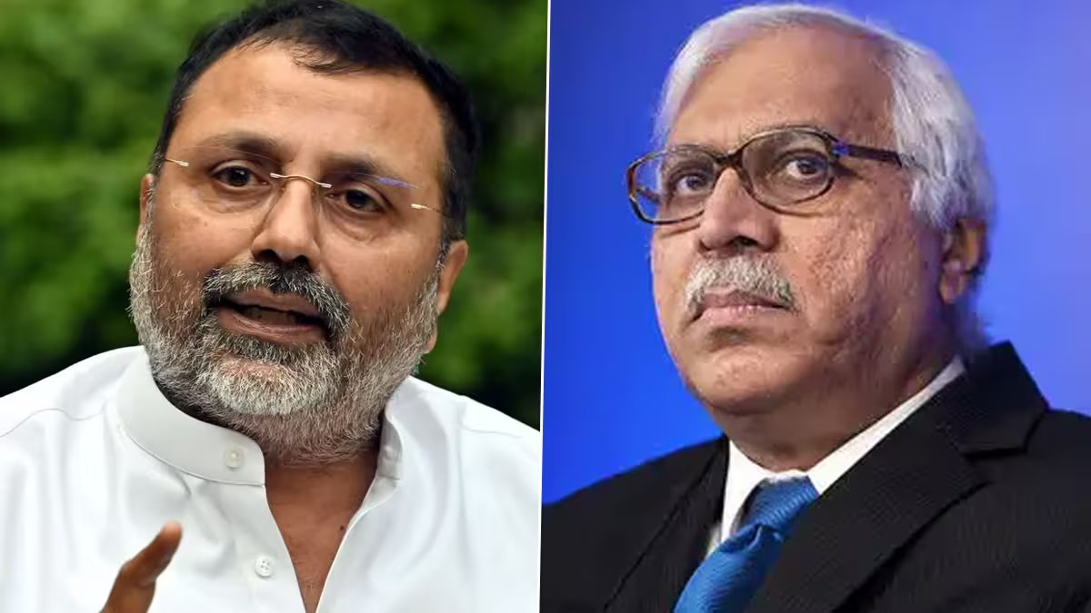 सुप्रीम कोर्ट के बाद अब पूर्व CEC कुरैशी पर भड़के BJP सांसद निशिकांत दुबे, बोले- ‘आप चुनाव आयुक्त नहीं, मुस्लिमों के आयुक्त…,’