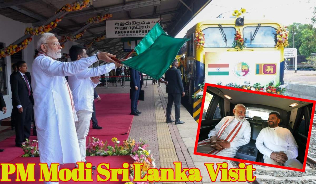 PM Modi Sri Lanka Visit: पीएम मोदी के श्रीलंका दौरे का तीसरा दिन, अनुराधापुरा में रेलवे लाइन का उद्घाटन किया; जयश्री महाबोधि मंदिर भी गए