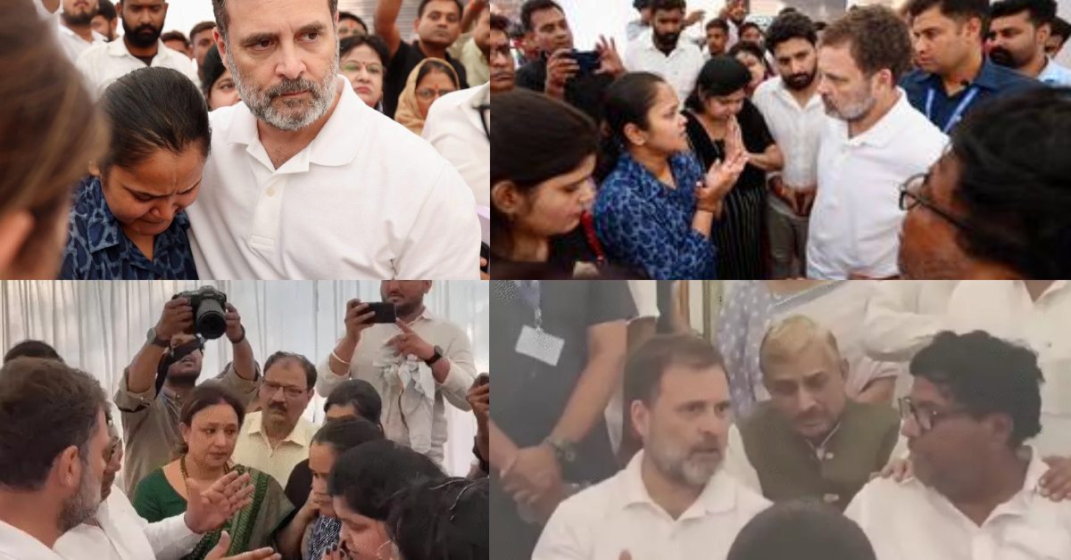 ‘हिंदू कहते ही मेरे पति को गोली मारी’, पहलगाम में मारे गए शुभम के परिजनों से मिले राहुल, कहा- मैंने भी दादी और पिता को ऐसे ही खोया है