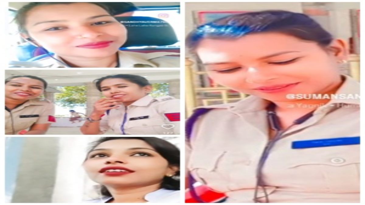 वर्दी में रील बनाना महिला पुलिसकर्मियों को पड़ा महंगा: SP ने दिए जांच के आदेश, ड्यूटी के दौरान भोजपुरी गानों पर बनाए Video 