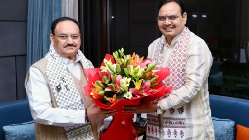 Rajasthan CM Delhi Visit: दिल्ली में बीजेपी अध्यक्ष जेपी नड्डा से मिले मुख्यमंत्री भजनलाल शर्मा, इन मुद्दों पर हुई चर्चा