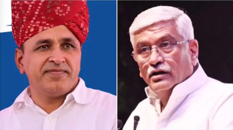 Rajasthan News: सांसद उम्मेदाराम बेनीवाल ने कलेक्टर की कार्यशैली पर उठाए सवाल, शेखावत बोले- कांग्रेस की पाठशाला में हैं