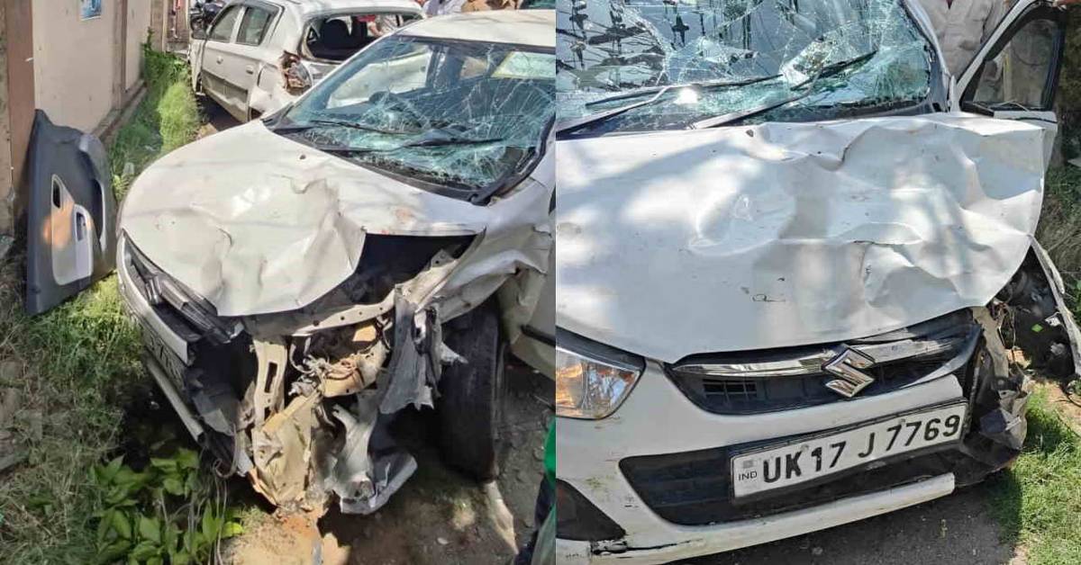 सेलाकुई में भीषण सड़क हादासा : तेज रफ्तार कार ने कॉलेज से निकल रहे 10 छात्रों को मारी टक्कर, खूनी मंजर देख चीख पड़े लोग