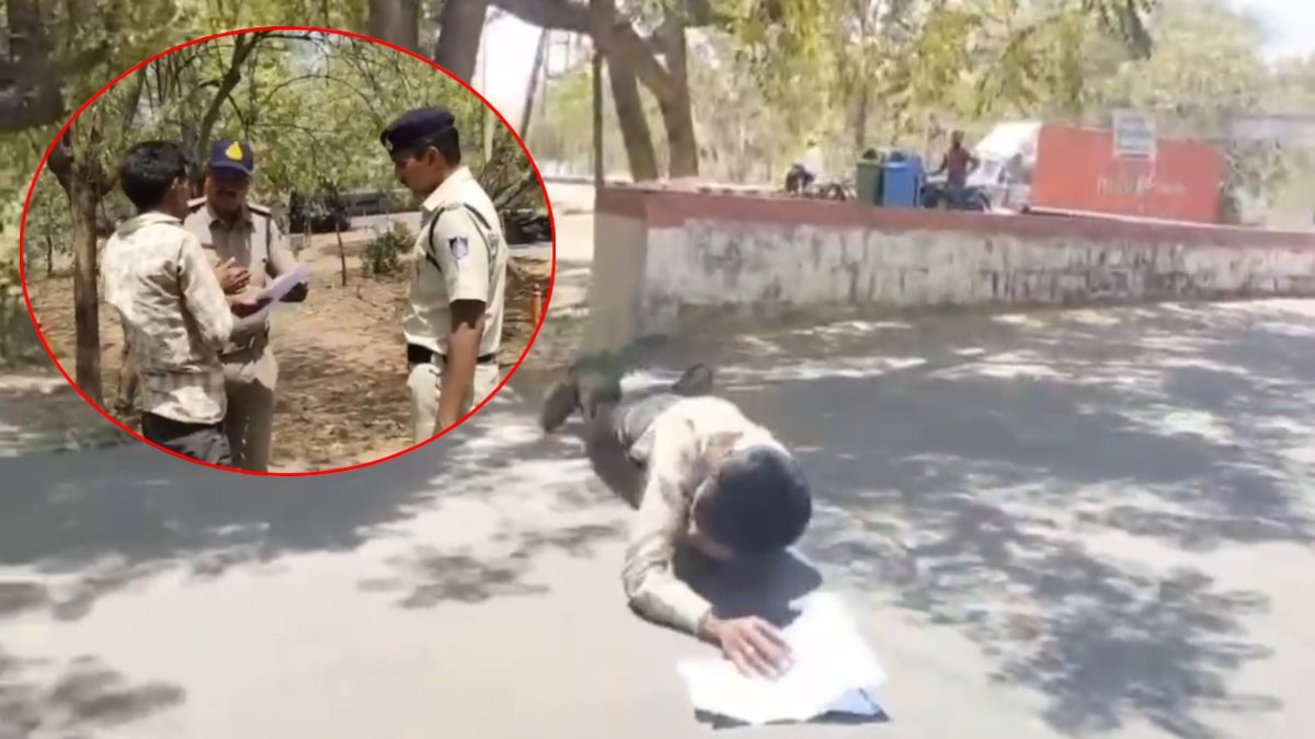 पत्नी-बच्चे 25 दिन से लापता, अब तक नहीं मिले: परेशान पति लौटन यात्रा करते हुए पहुंचा SP ऑफिस, कहा- मैं मर जाऊ तो अच्छा है…