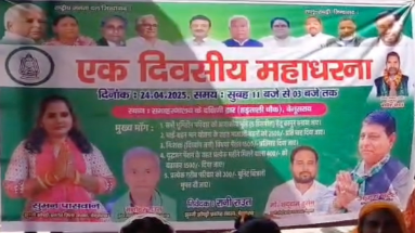 Bihar News: अपनी 5 सूत्री मांगों को लेकर राजद ने एक दिवसीय धरना का किया आयोजन, कहा- ‘बिहार में सरकार नाम की कोई चीज नहीं रह गई है’