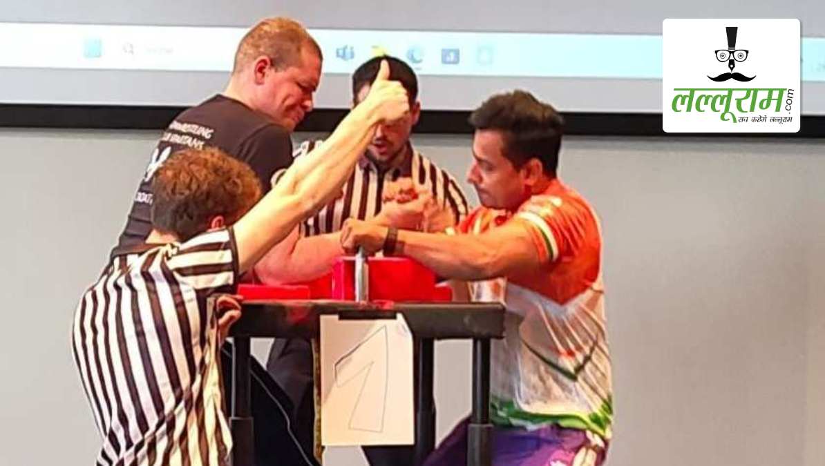 Swiss Para-Arm Wrestling Cup 2025: छत्तीसगढ़ के आर्म रेसलर श्रीमंत झा ने स्विट्जरलैंड में लहराया तिरंगा, 85 किलोग्राम वर्ग में जीता सिल्वर मेडल, पहलगाम आतंकी हमले के शहीदों को किया समर्पित