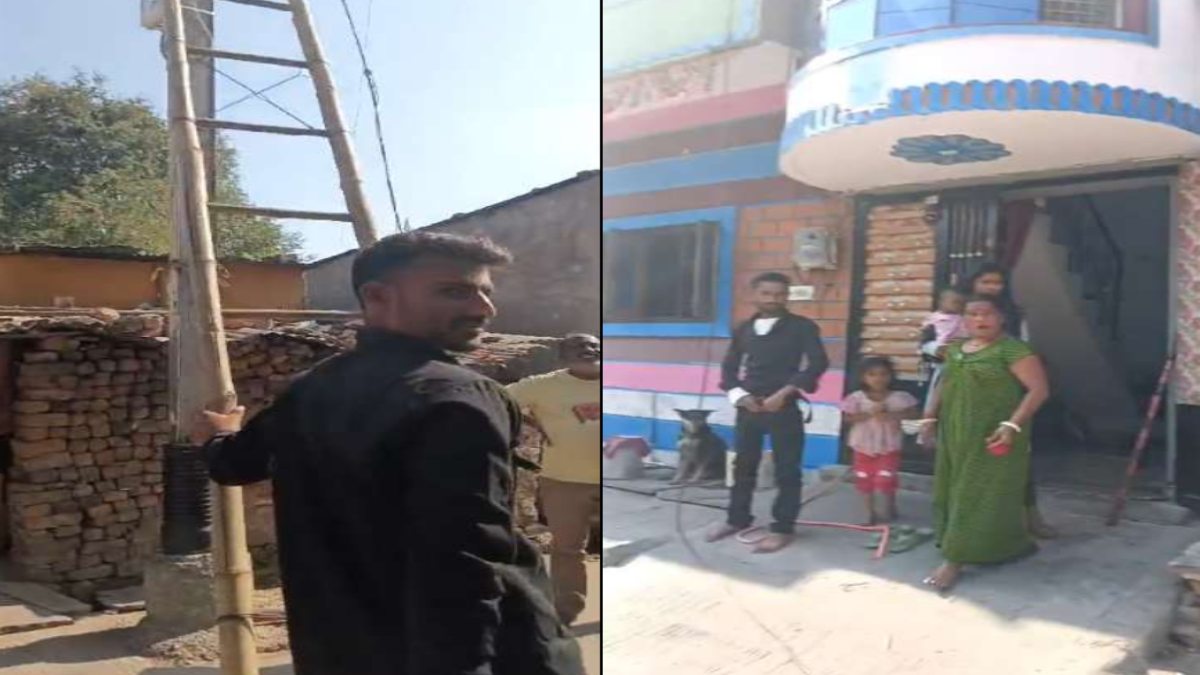 बिजली कंपनी की वसूली टीम को मां-बेटे ने धमकाया: कनेक्शन काटने सीढ़ी पर चढ़े लाइनमैन को गिराने की कोशिश, केबल भी छीनी