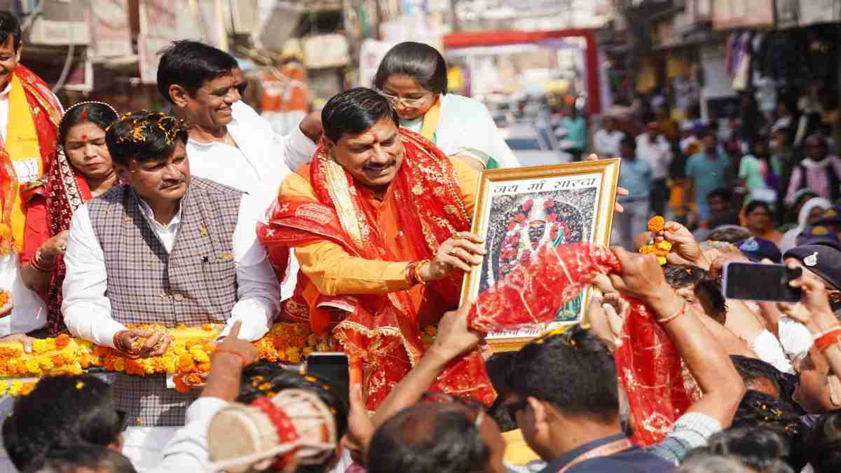 मैहर में बनेगा मां शारदा लोक: CM डॉ. मोहन का बड़ा ऐलान, चित्रकूट में श्रीराम लोक का भी होगा निर्माण, शराबबंदी करने पर जनता ने किया सम्मान