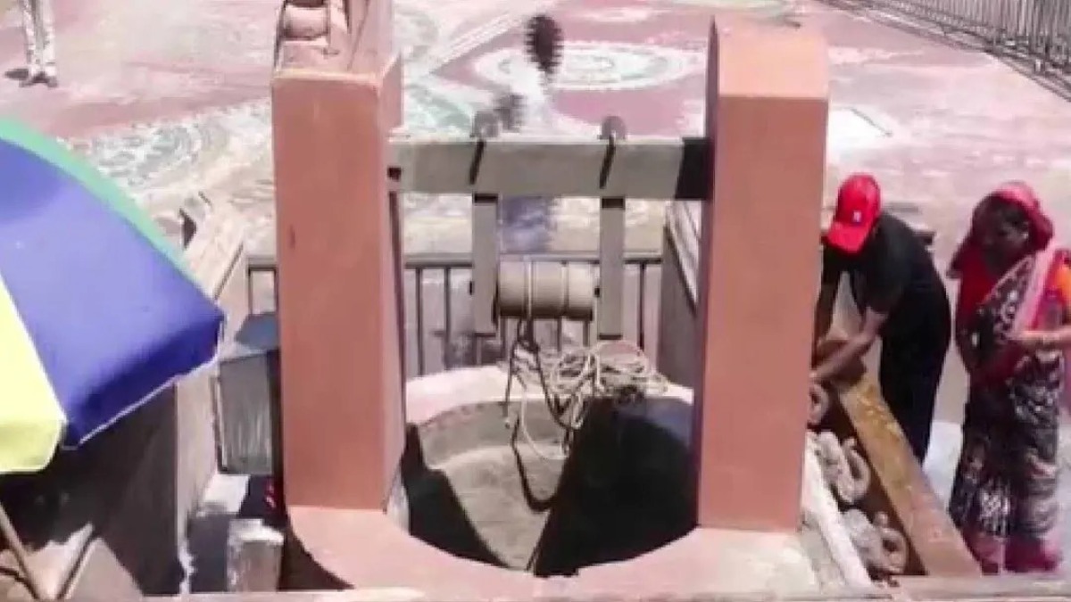 श्रीमंदिर के गंगा-यमुना कुएं का जलस्तर 4 वर्षों में 1.6 मीटर घटा