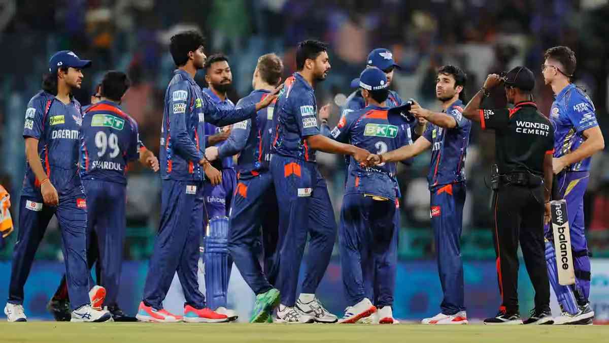 LSG vs MI, IPL 2025 : लखनऊ ने अपने घर में मुंबई को दी मात, 12 रन से जीता मैच