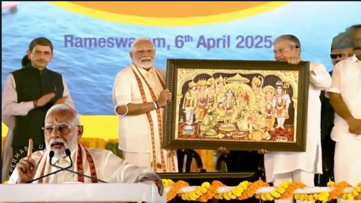 ‘तमिलनाडु के नेता तमिल में सिग्नेचर नहीं करते’ रामेश्वर में  CM स्टालिन पर PM मोदी का वार, बोले- कुछ लोगों को रोते रहने की आदत है