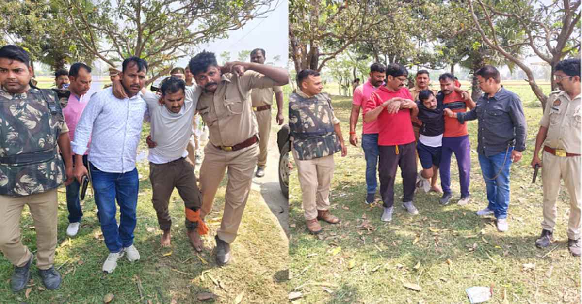 यूपी में ठांय-ठांय : पुलिस को तस्करों के बीच फायरिंग, मुठभेड़ में तस्कर और उसके साथी को लगी गोली