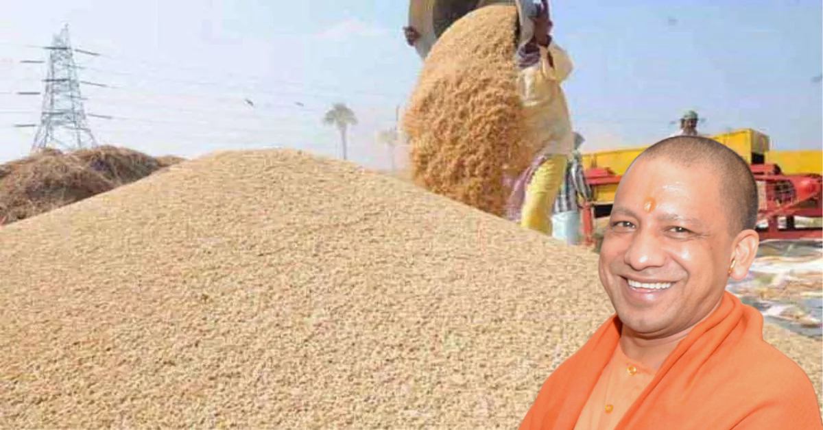 यूपी में हो रही बंपर गेहूं खरीदी: अप्रैल के पहले हफ्ते में एक लाख टन से ज्यादा की हुई खरीदी, किसानों के खेत पहुंचकर अनाज खरीद रही सरकार
