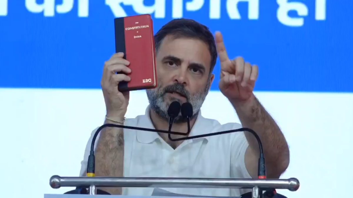 कांग्रेस अधिवेशन: राहुल गांधी ने फिर दोहराया जातिगत जनगणना का मुद्दा, बोले- वक्फ बिल संविधान पर हमला