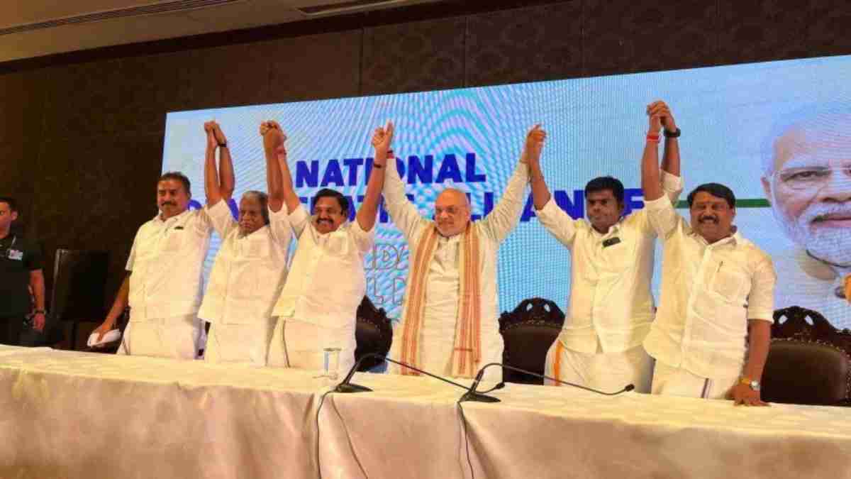 तमिलनाडु में BJP और AIADMK के बीच गठबंधन, केंद्रीय गृहमंत्री अमित शाह ने किया ऐलान