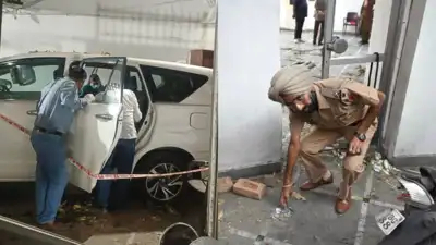 Grenade Attack on BJP Leader House