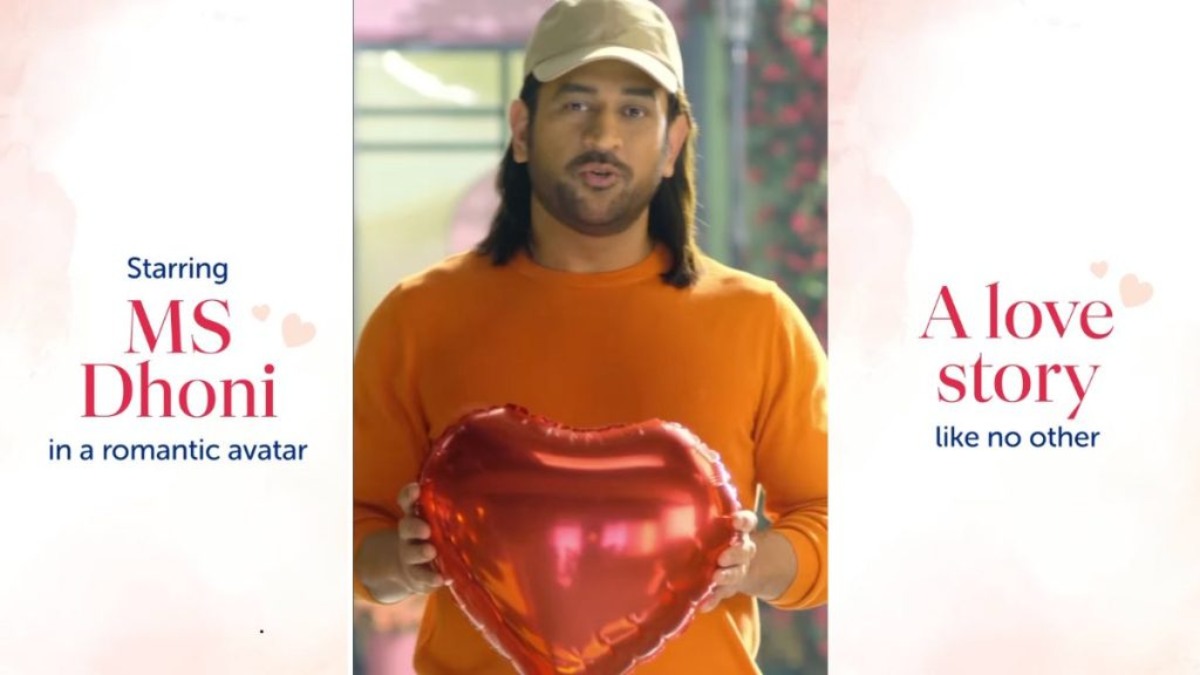 Lover Boy के अवतार में नजर आए MS Dhoni, वीडियो में रोमांटिक डायलॉग बोलते आए नजर …