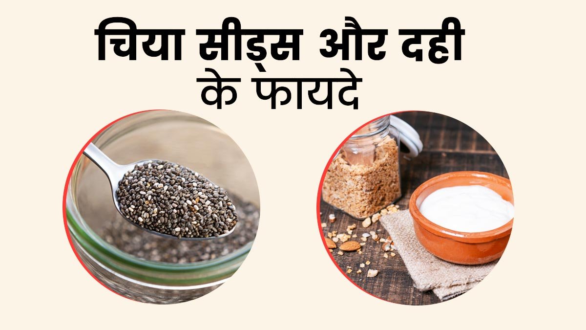 Chia Seeds Curd Health Benefits: चिया सीड्स और दही का सुपरहेल्दी कॉम्बिनेशन, जानिए फायदे और सेवन करने का सही तरीका…