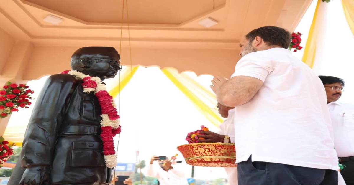 गुणवत्ता पर सवालः नेताजी की मूर्ति विवाद के बीच राहुल गांधी ने किया भव्य अनावरण, लोगों ने लगाए ये गंभीर आरोप…
