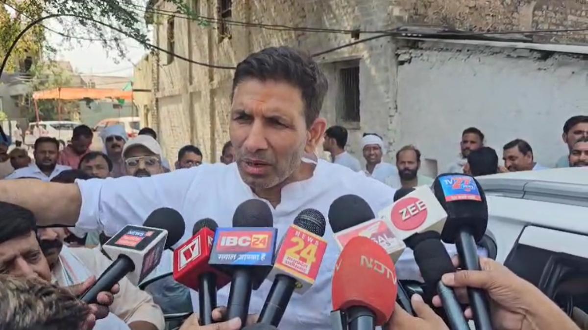 पीसीसी चीफ ने सरकार पर साधा निशानाः खंडवा में बोले जीतू पटवारी- BJP से भ्रष्ट पार्टी कोई नहीं, ED और IT केवल भाजपा के इशारे पर काम कर रही