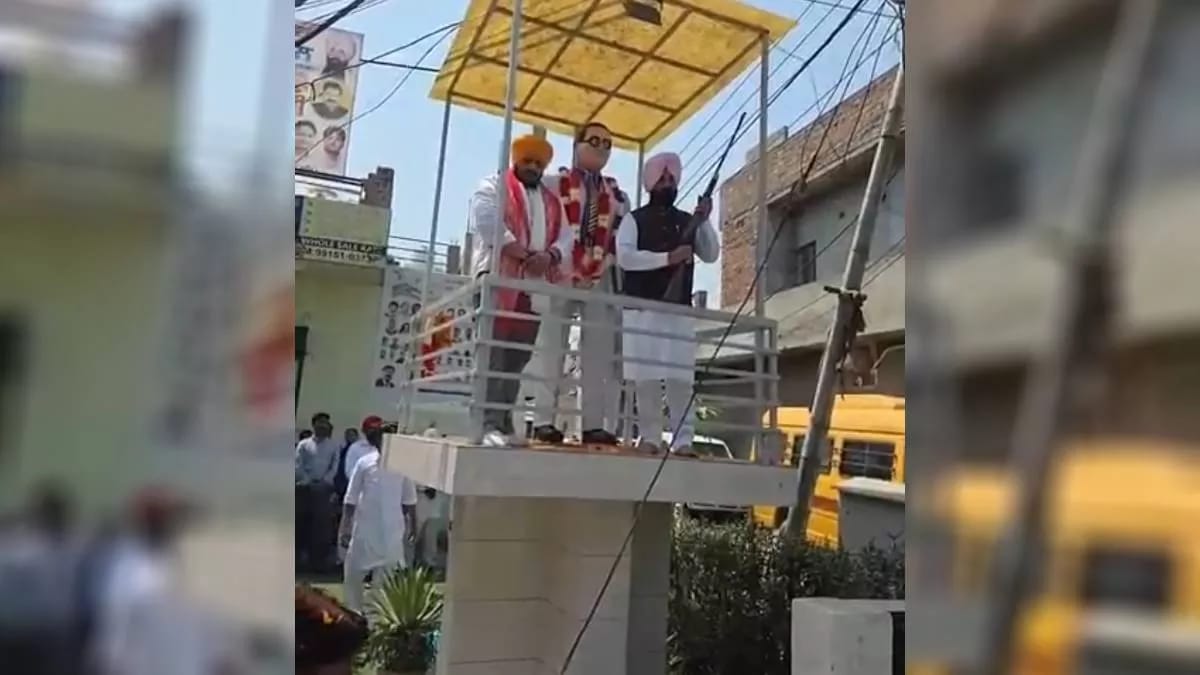 बाबा अंबेकर की प्रतिमा के पास विधायक कुलवंत सिंह पहुंचे राइफल लेकर, जानिए क्या है मामला