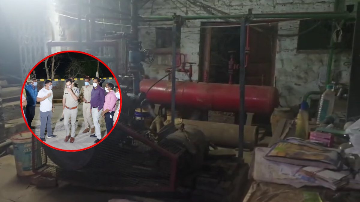 फैक्ट्री में अमोनिया गैस लीक होने से मचा हड़कंप: आंखों में जलन, उल्टी और घबराहट की शिकायत, कोई हताहत नहीं