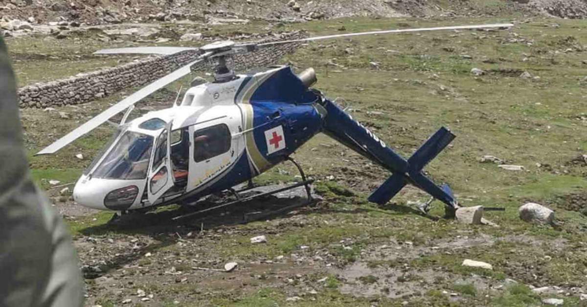 केदारनाथ धाम में बड़ा हादसा : AIIMS की हेली एंबुलेंस क्रैश, मरीज को लेने गया था हेलीकॉप्टर