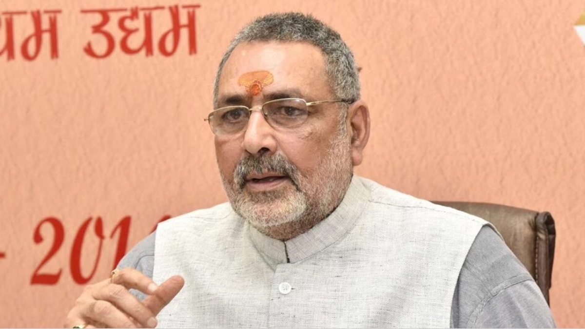 ‘PM मोदी ने कांग्रेस के पाप को धोने का काम किया’, जातिगत जनगणना पर केंद्रीय मंत्री गिरिराज सिंह का बड़ा बयान