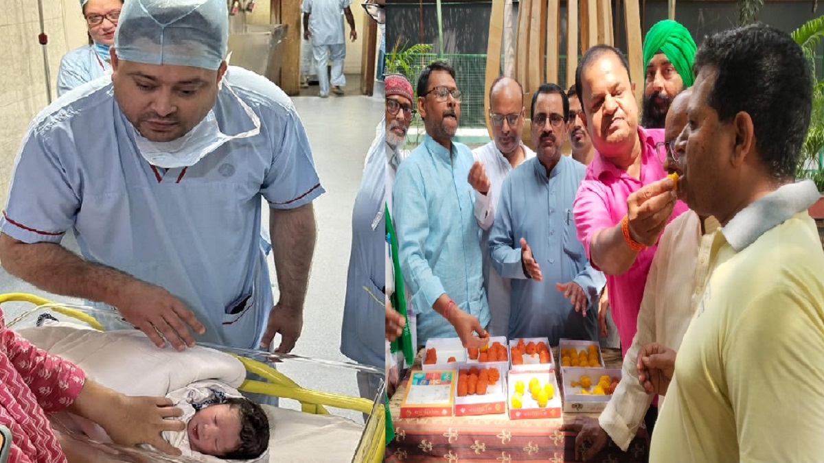बधाई हो बेटा हुआ है…तेजस्वी के दूसरी बार पिता बनने पर राजद कार्यकर्ताओं में खुशी का माहौल, पार्टी कार्यालय में एक-दूसरे को लड्डू खिलाकर मनाया जश्न