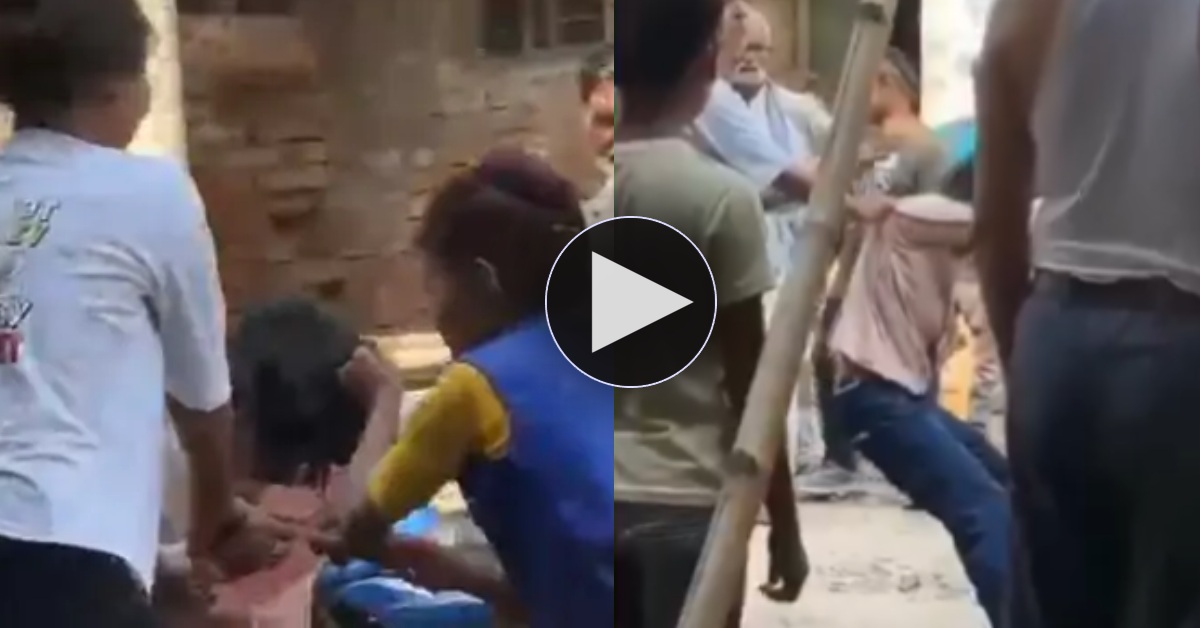 वट सावित्री व्रत के दिन पति ने किया कुछ ऐसा, पत्नी ने बहनों के साथ मिलकर कर दी पिटाई, VIDEO वायरल