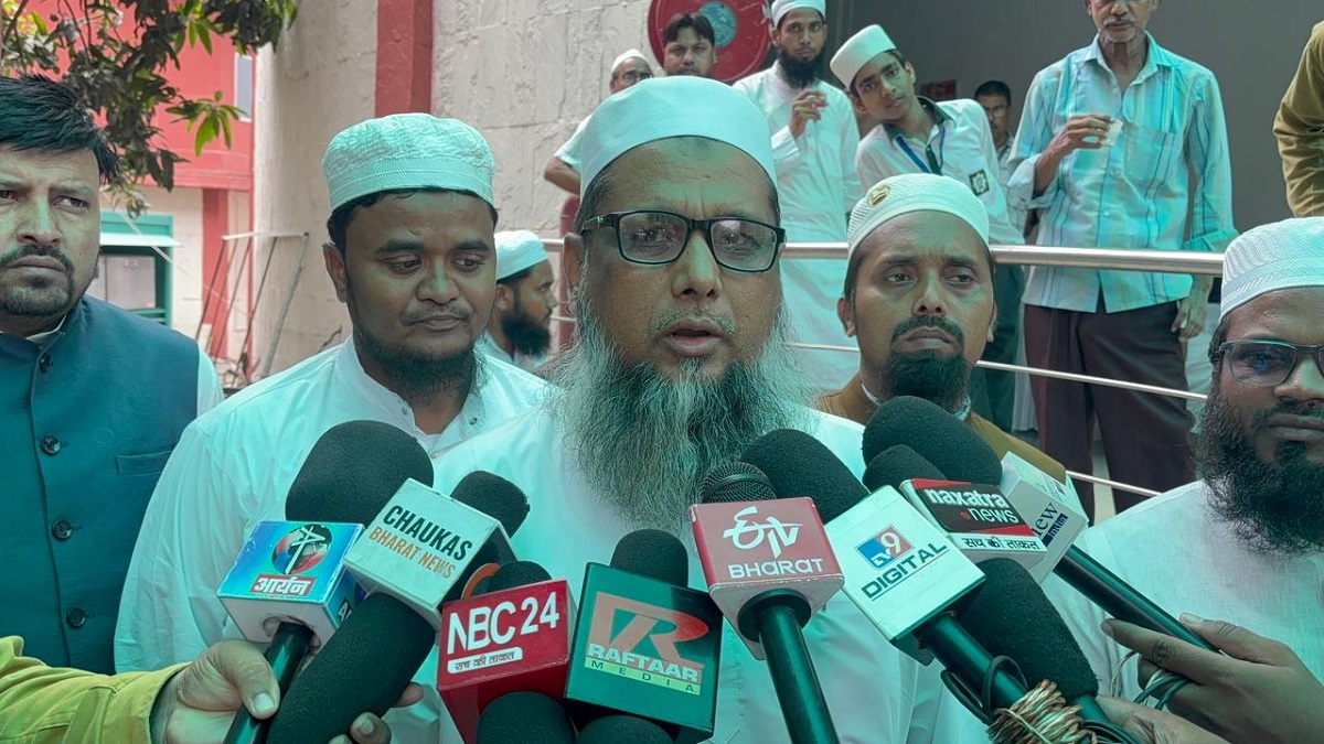 राजधानी पटना में एकत्र हुए मुस्लिम धर्मावलंबी, वक्फ संशोधन बिल को वापस लेने की मांग