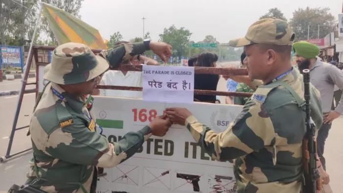 ऑपरेशन सिंदूर के बाद अटारी-वाघा सीमा पर होने वाली रिट्रीट सेरेमनी दर्शकों के लिए रद्द