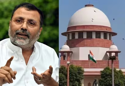 सुप्रीम कोर्ट ने निशिकांत दुबे की टिप्पणी को लेकर लगाई फटकार, कहा- बेहद गैर-जिम्मेदाराना और ध्यान आकर्षित करने वाली..