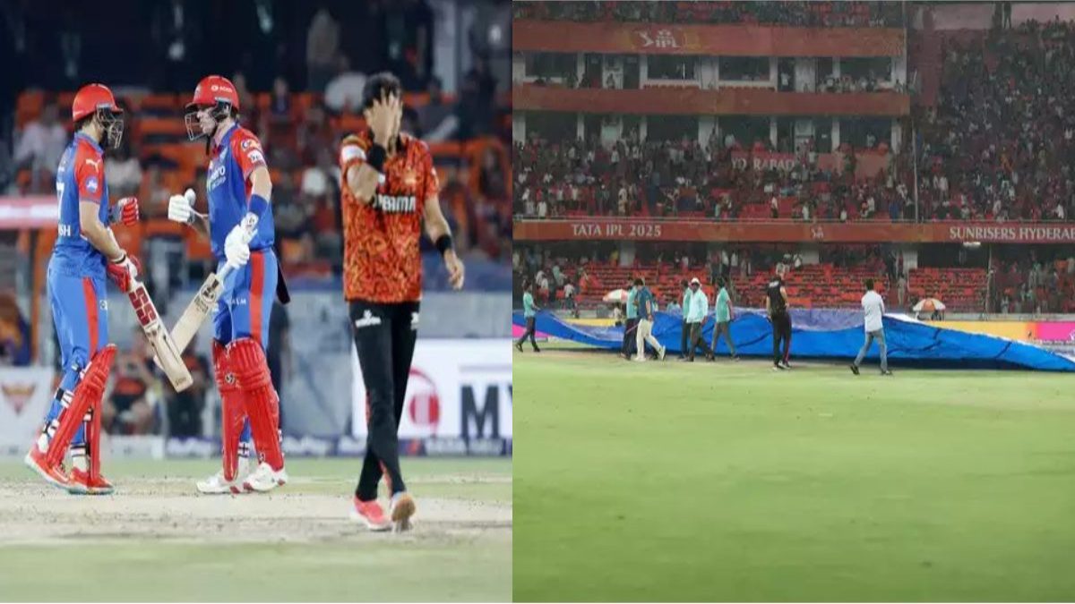 SRH vs DC IPL 2025 : बारिश के चलते SRH और DC का मुकाबला रद्द, दोनों टीमों को मिले एक-एक अंक, सनराइजर्स प्लेऑफ की रेस से बाहर